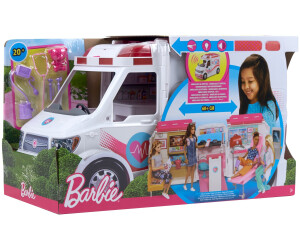 barbie vehicule medical transformable