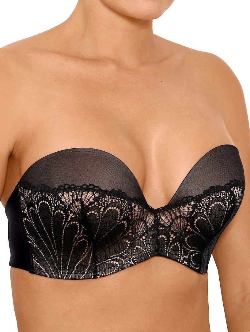 Wonderbra Refined Glamour Ultimate Strapless Bra Black 8662 Au Meilleur Prix Sur Idealofr 