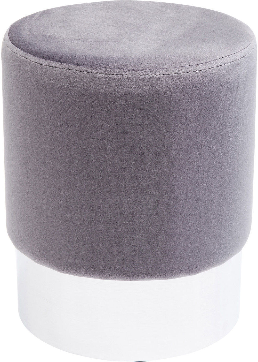 KARE Stool 35 cm grey