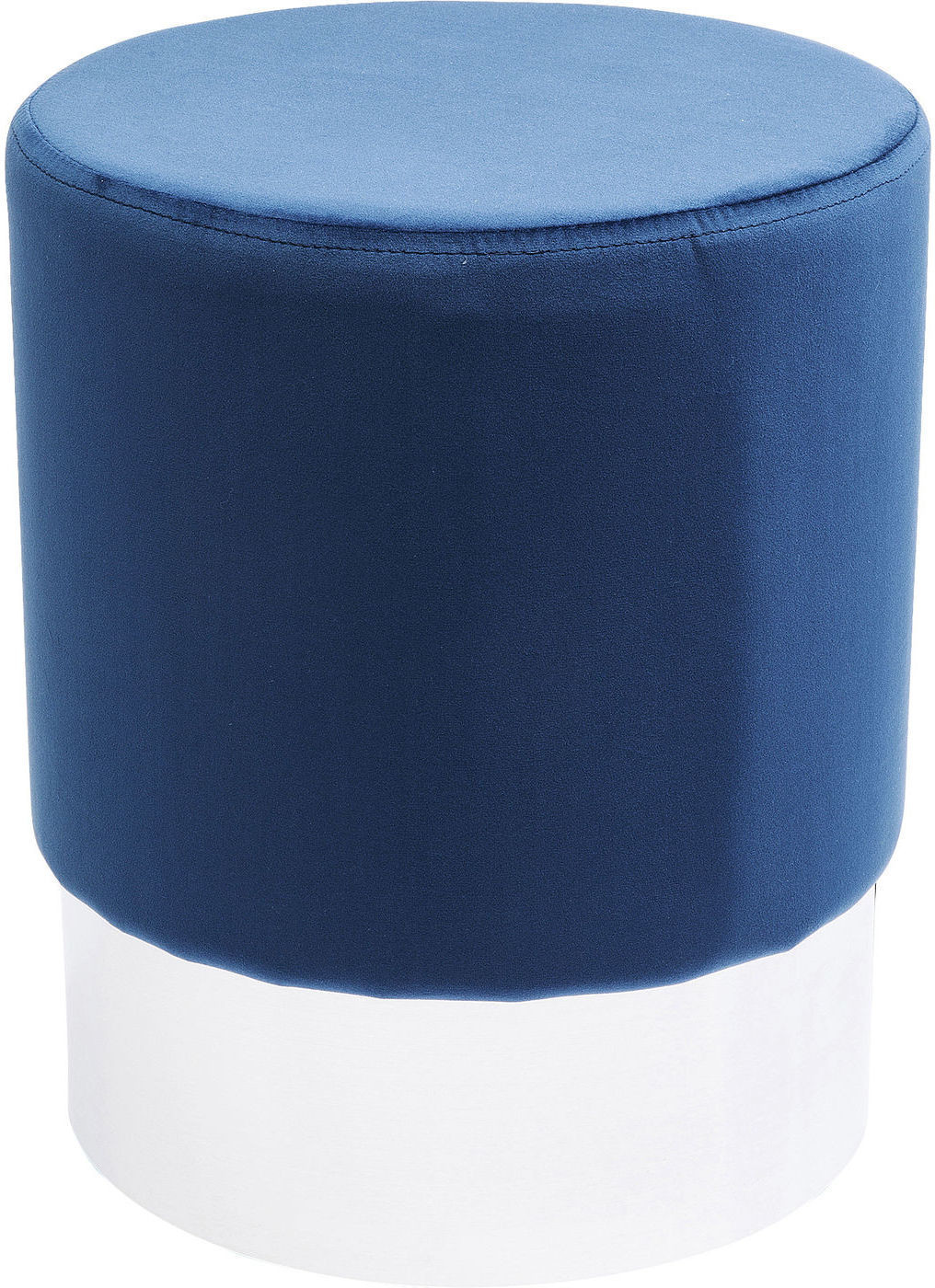 KARE Stool 35 cm blue