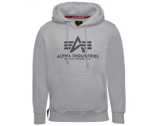 Alpha Industries FOIL - Jersey con capucha - grey/antracita 