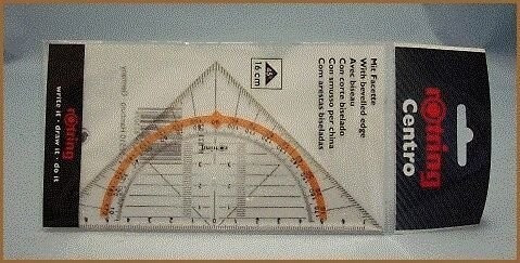 Rotring Geo-Dreieck 16cm ab 1,62 €