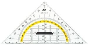 Wedo Triangle ruler 25cm with handle