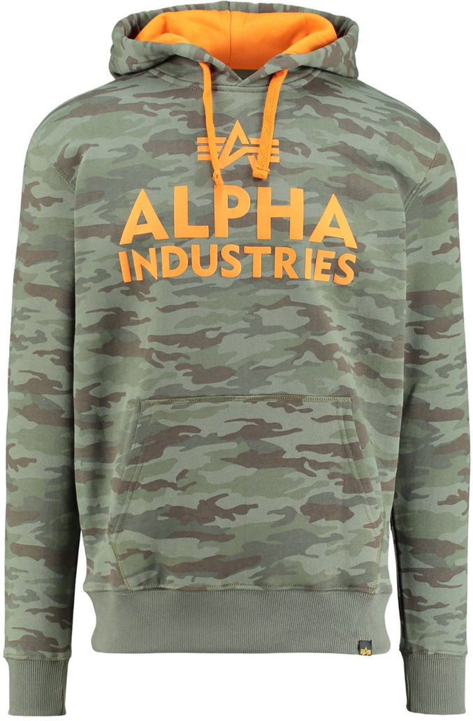 Alpha Industries Foam Print Hoody woodl.-camo (143302-12)