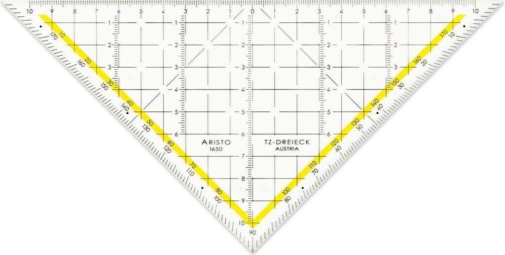 Aristo Triangle ruler 22,5cm