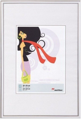 walther design Plastic Frame New Lifestyle 24x30 silver