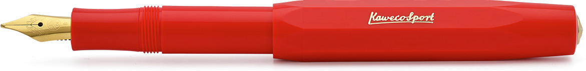 Kaweco CLASSIC Sport fountain pen (red) (M)