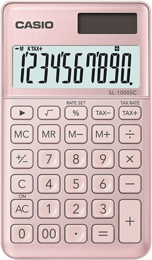 Photos - Calculator Casio SL-1000SC-PK pink 