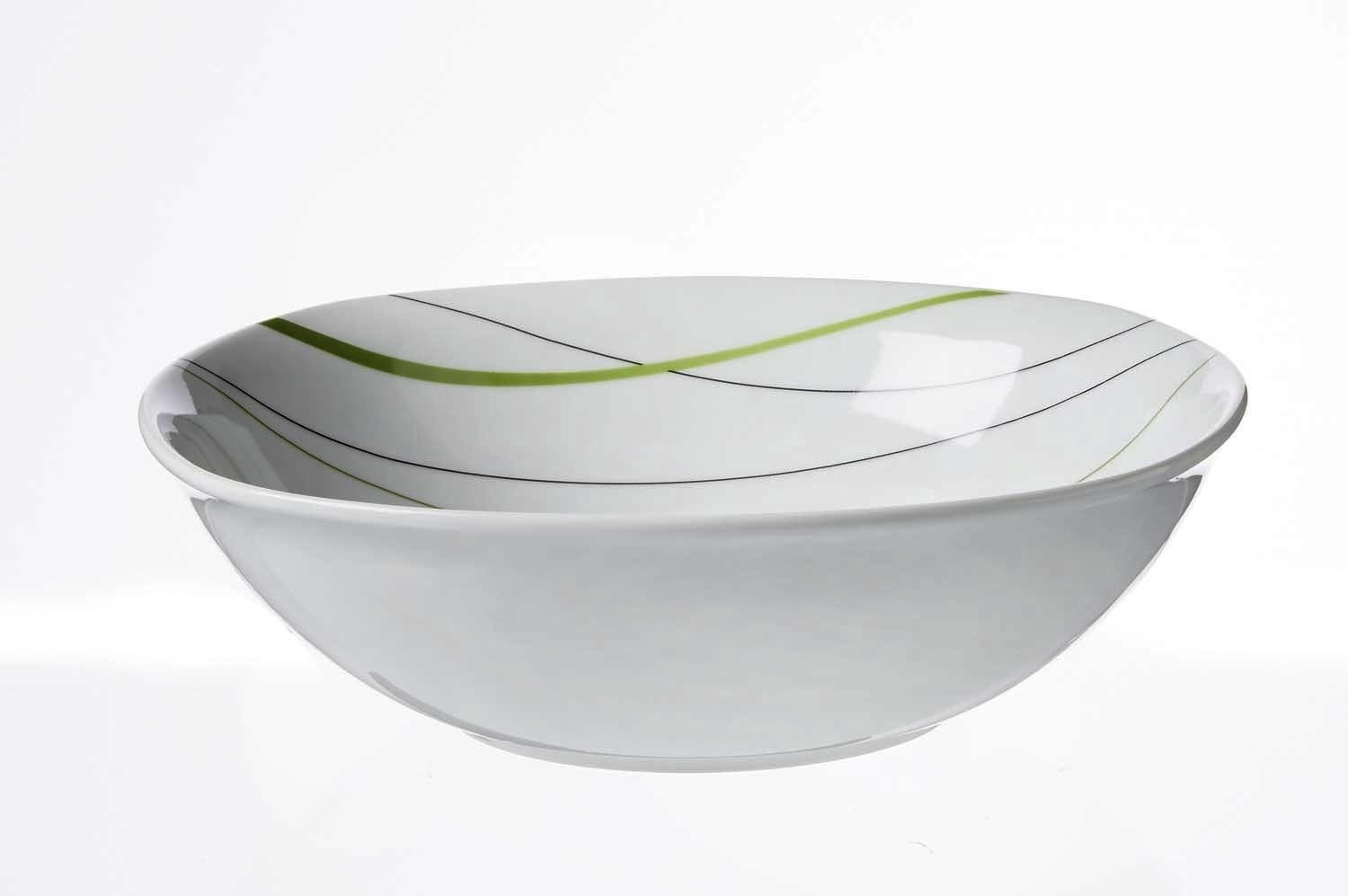 Ritzenhoff & Breker Geo Servierschale 23cm - Porzellan Schale Spülmaschinenfest