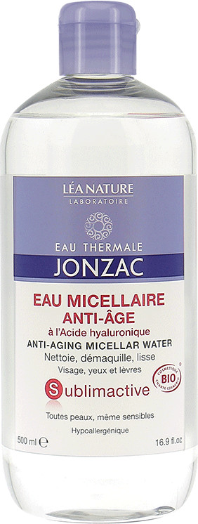 Eau thermale Jonzac Sublimactive eau micellaire anti-âge (500 ml)