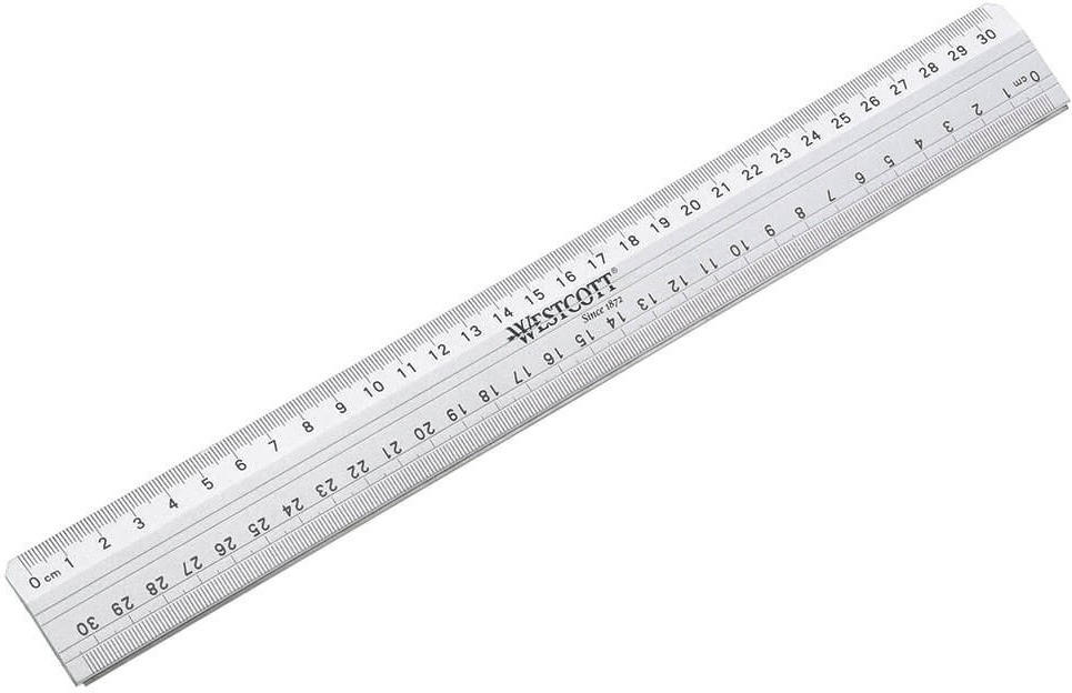 Westcott Ruler with cutting 30cm