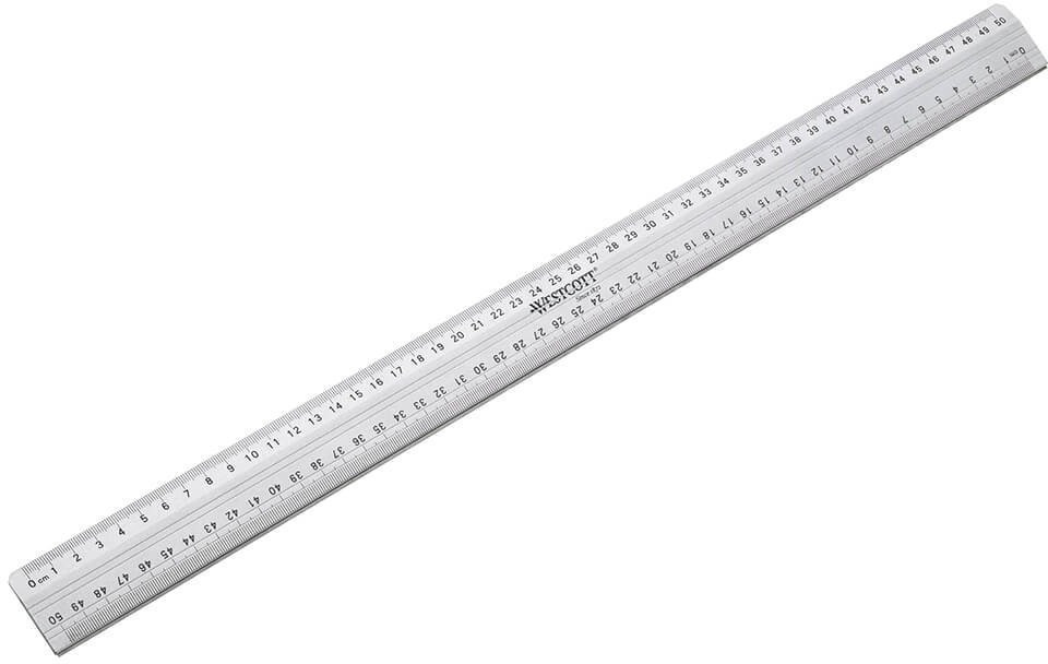 Westcott Ruler with cutting 50cm