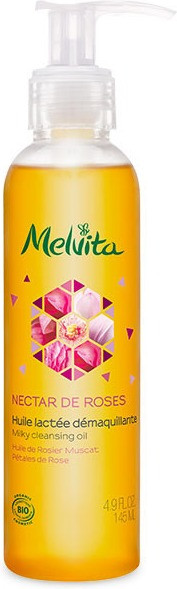 Melvita Nectar de Roses Huile lactée démaquillante (145 ml)