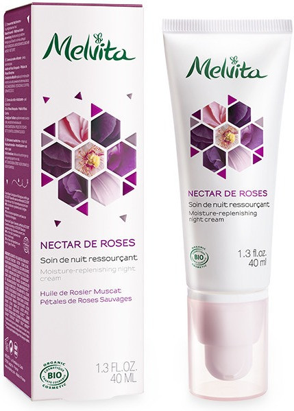 Melvita Nectar de Roses Soin de nuit ressourçant (40 ml)