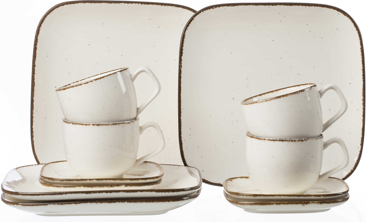 Ritzenhoff & Breker Coffee service stoneware 12 parts CASA cream