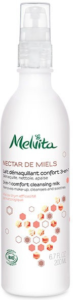 Melvita Nectar de Miels Lait démaquillant confort 3 en 1 (200 ml)
