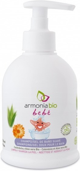 Armonía Bio bebé Gentle Shampoo/Bath Gel (300 ml)