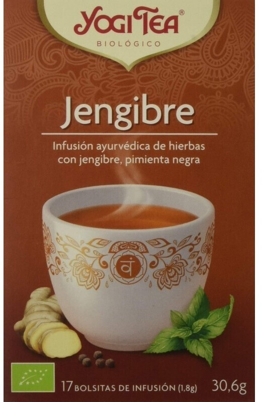 YogiTea Ginger (17 bags)
