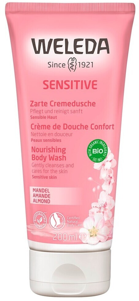 Weleda Almond Sensitive Cremedouche (200ml)