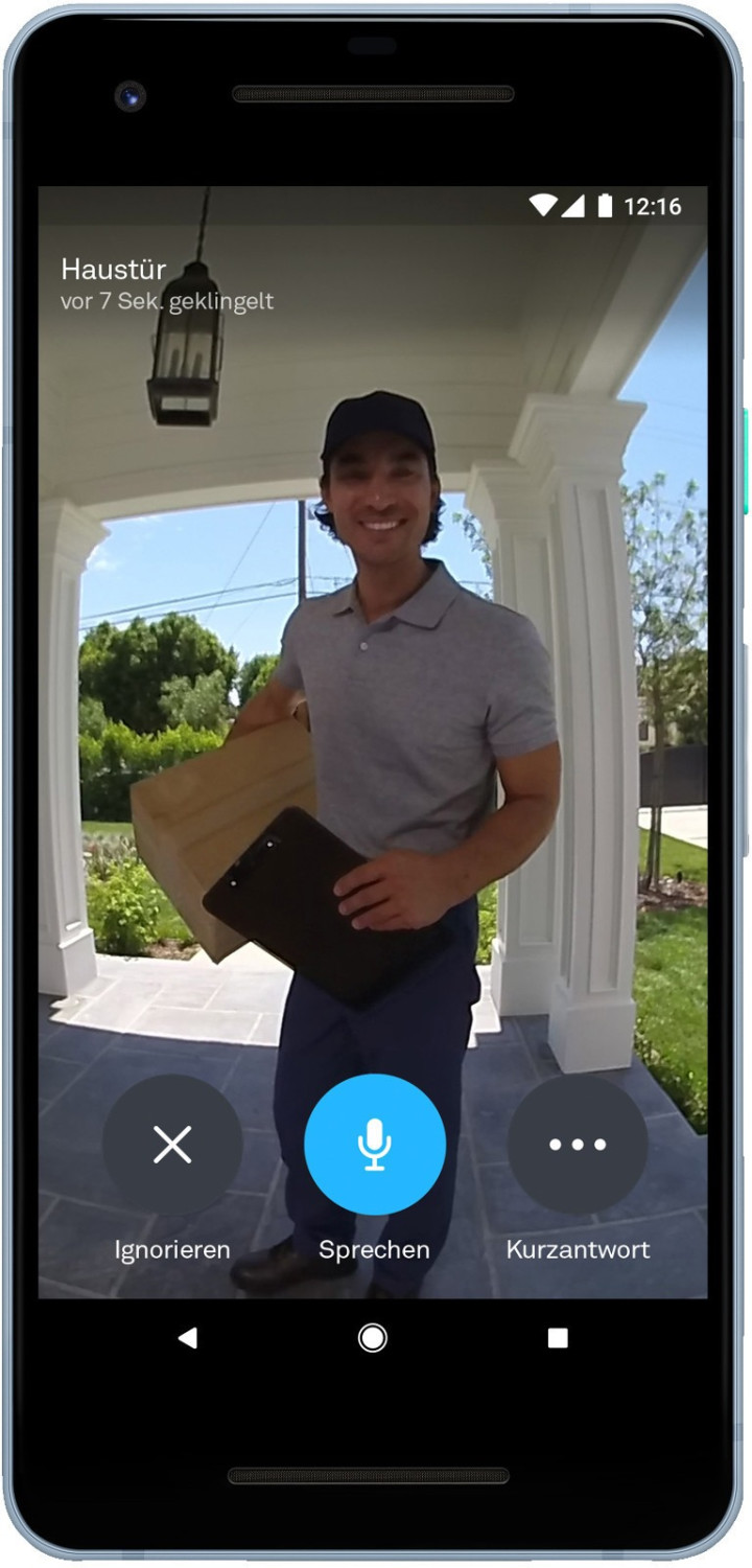 Nest hello phone number sale