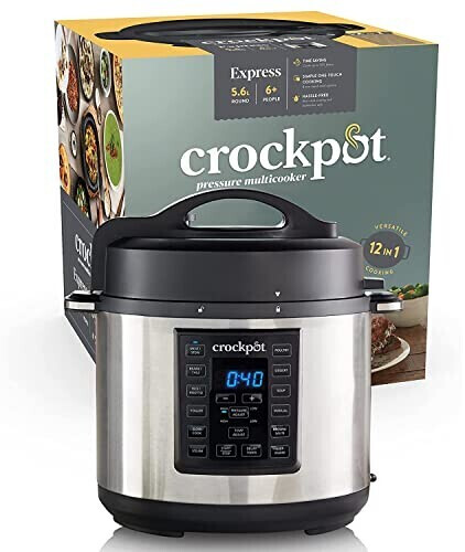 Crock-Pot CSC066X Olla de Cocción Lenta Digital 5.6L