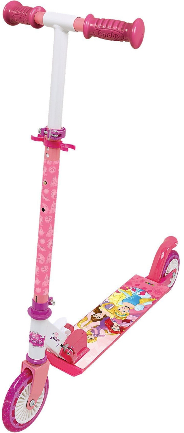 Smoby Trottinette pliable 2 roues Disney Princess (750345)