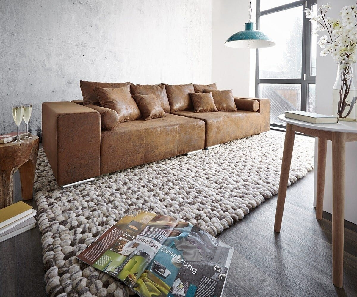 DeLife Marbeya 285x115 cm brown antique (9772)