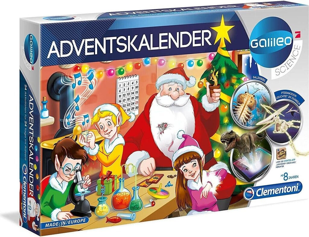 Clementoni Calendrier de l'Avent Galieo 2018 (allemand)