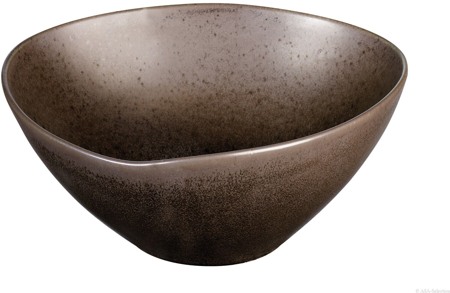 ASA CUBAMARO bowl marone 27.5 cm H 13.5 cm