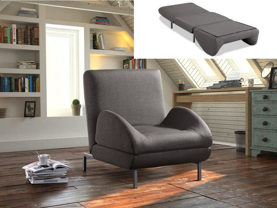 Vente-unique Complice 78 x 93 x 91 cm grey