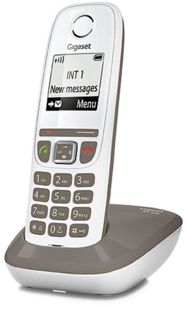 Gigaset AS470 Solo blanc/taupe
