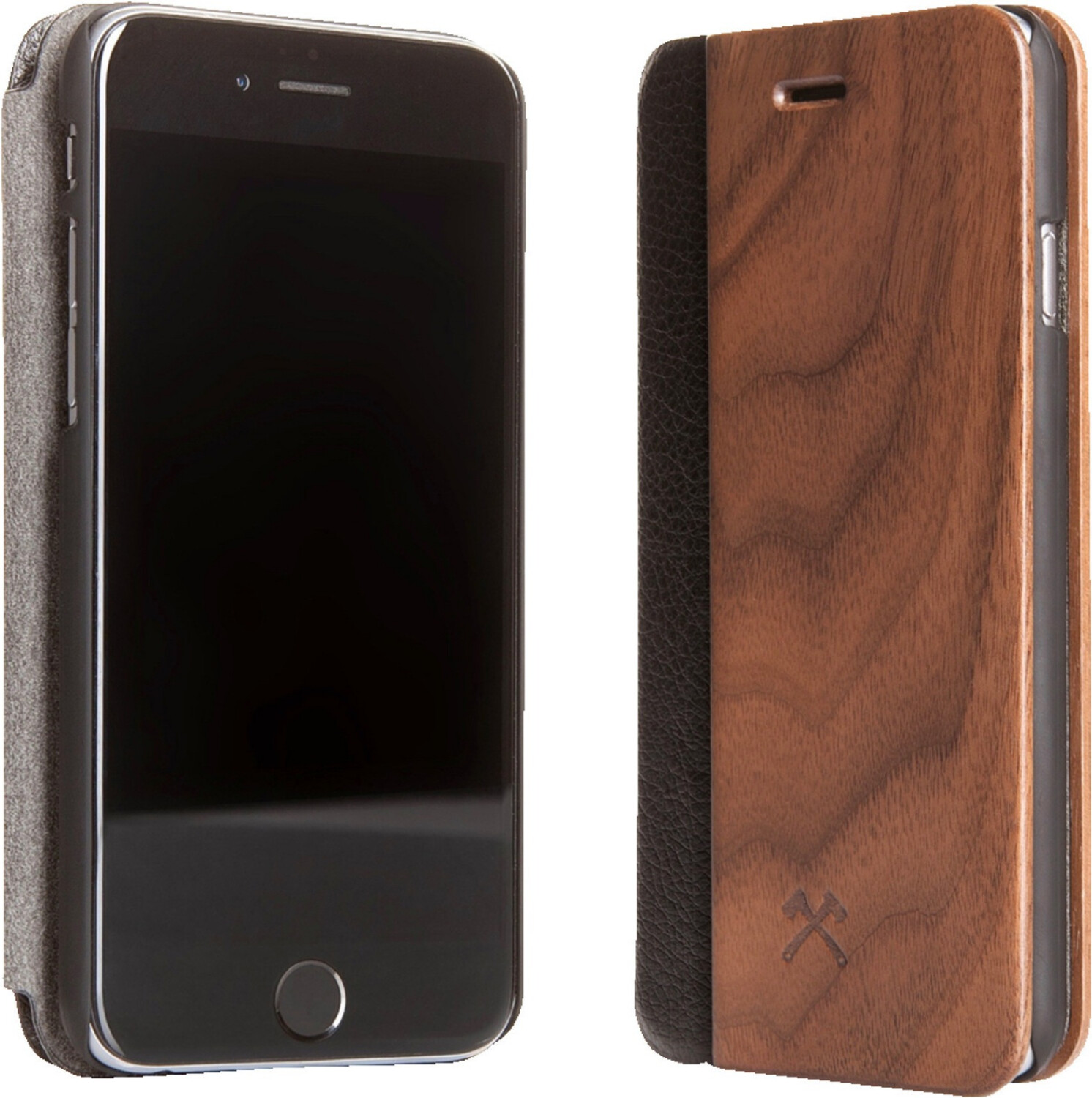 Woodcessories EcoFlip (iPhone 7 Plus/ 8 Plus) Walnut