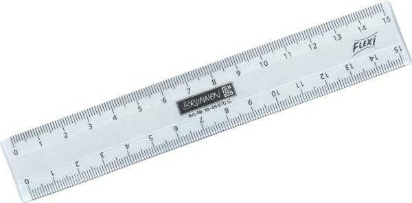 Brunnen Flexiruler 15cm