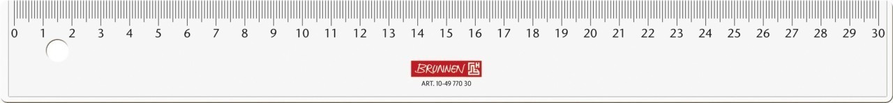Brunnen Ruler for school