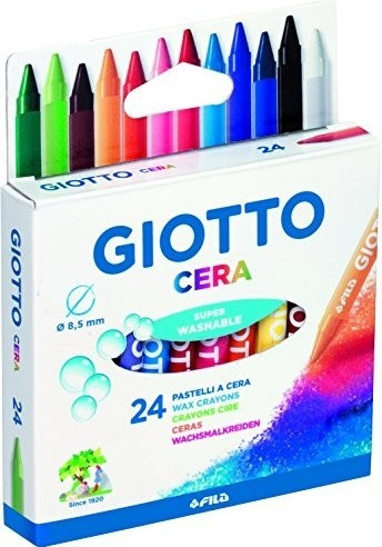 Giotto Cera 24 pastelli a € 3,90 (oggi)