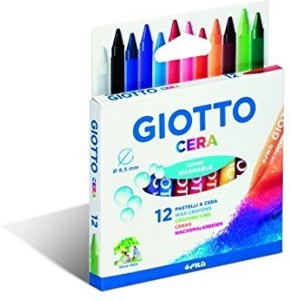 Giotto Crayon 12 colours