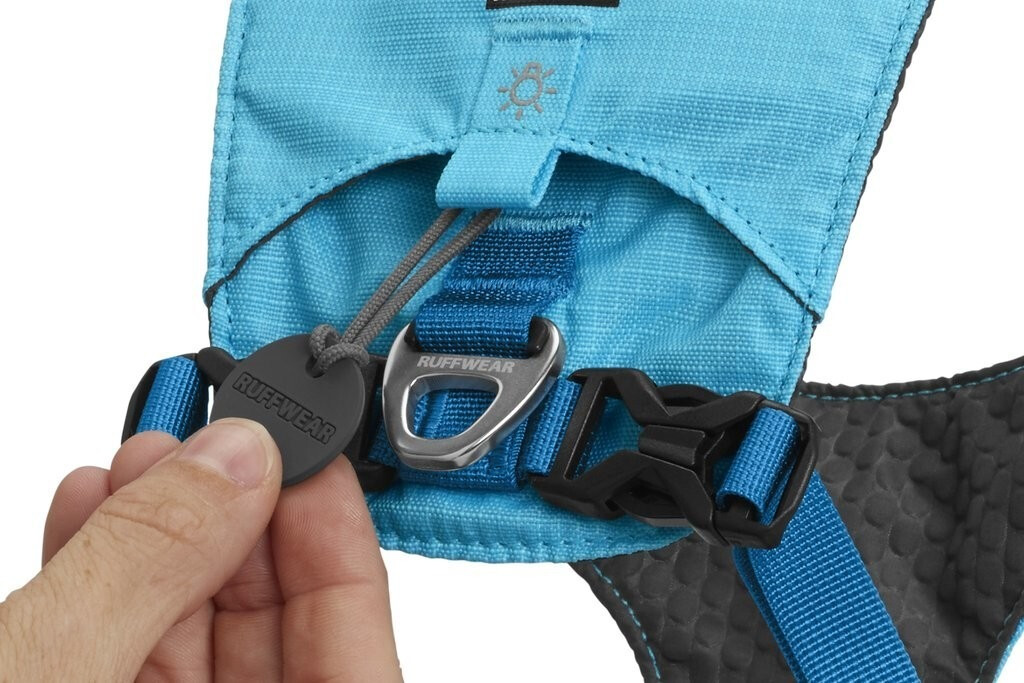Ruffwear Harnais pour chien blue atoll XXXS Ruffwear Harnais pour chien blue atoll XXXS