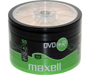 Maxell DVD+R 4,7GB 120min 16x 50pk Spindle