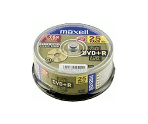 Maxell DVD+R 4,7GB 120min 16x 25pk Spindle