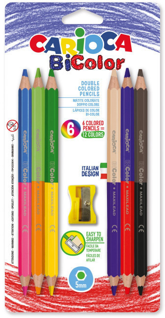 Image of Carioca BiColor matite con doppio colore
