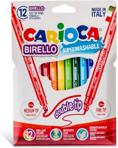 Carioca Birello 12 Felt Tip Pens