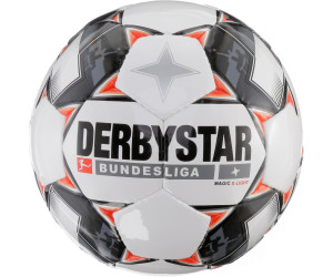 Derbystar Bundesliga Magic S-Light Jugend-Trainingsball 290g weiß rot 