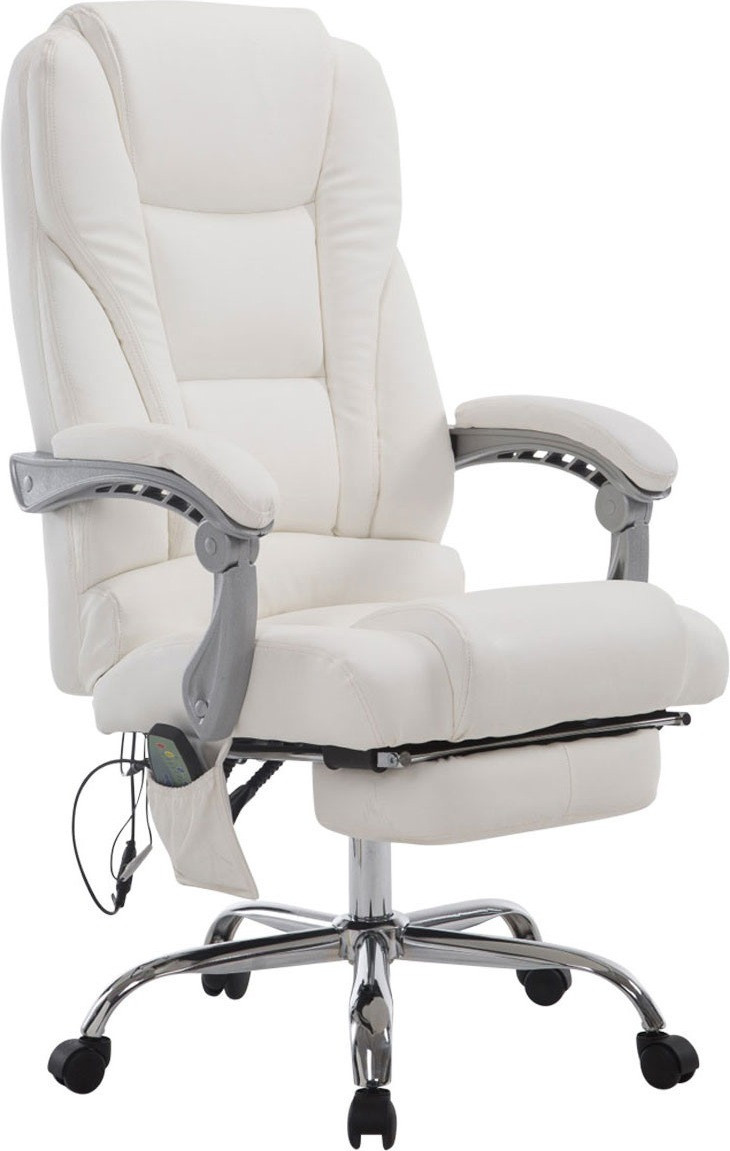 CLP Pacific leatherette with Massage Function white