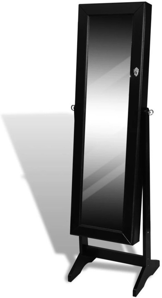 VidaXL 46 x 37 x 146cm black (240510)