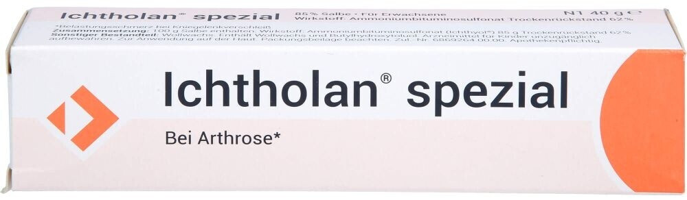 Ichtholan Spezial 85% Salbe (40g) ab € 17,50 | Preisvergleich bei idealo.at