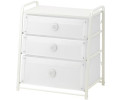 Kommode Anrichte Sideboard Bristol 22 XL Alteiche Weiß Edelglanz B.80cm T.50cm