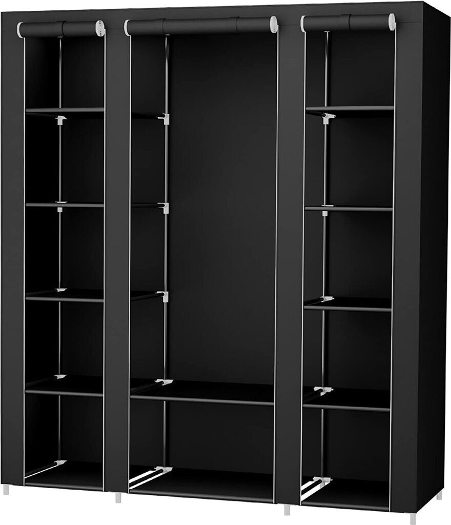 Songmics XXL Folding cupboard black (LSF03HZ)