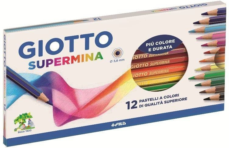 Giotto Supermina 12 coloured pencil (235700)