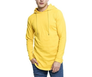 Urban Classics Hoody Long Shaped Terry yellow (TB1779 1148 Mode Urban Classics Pullover Fashion Long Terry In Schwarz
