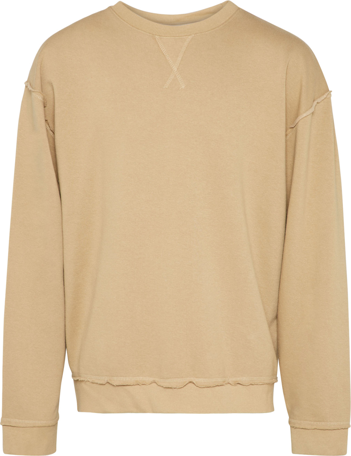 Urban Classics Oversized Open Edge Sweater sand (TB1590-871)